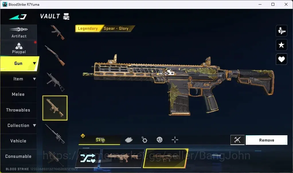 Blood Strike Accounts ASIA | 1 TR Striker: JACK | 1 ULTRA GUN: AR97 - Bi image 13