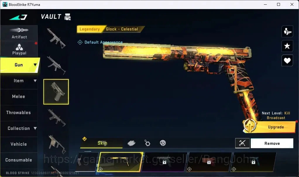 Blood Strike Accounts ASIA | 1 TR Striker: JACK | 1 ULTRA GUN: AR97 - Bi image 4