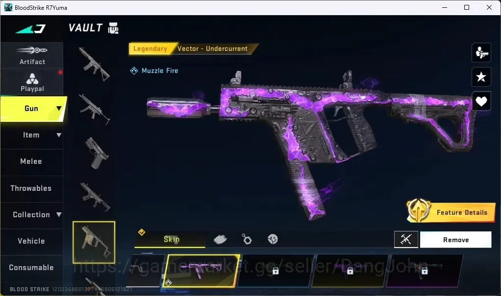 Blood Strike Accounts ASIA | 1 TR Striker: JACK | 1 ULTRA GUN: AR97 - Bi image 5