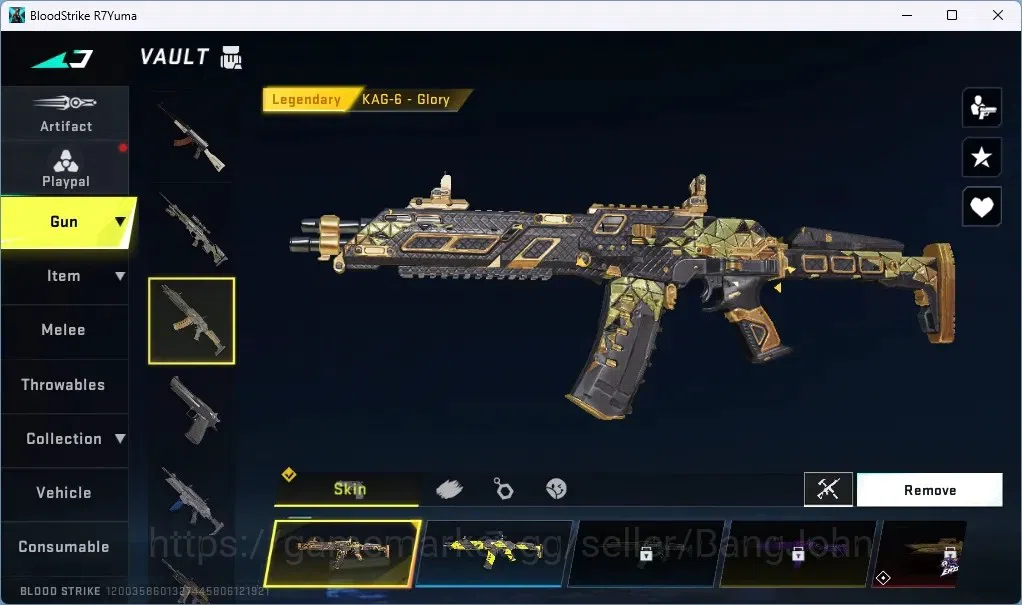 Blood Strike Accounts ASIA | 1 TR Striker: JACK | 1 ULTRA GUN: AR97 - Bi image 8