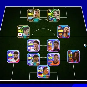 eFootball Accounts Legends & Iconic Players Android| 4 Show Time Manuel Neuer,Cristan Romero| 3 Epic Sergio Aguero,Ono