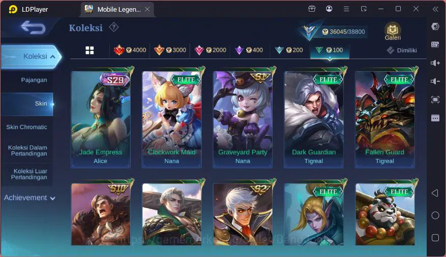 Mobile Legends: Bang Bang Accounts GLOBAL|Hero 122|Skin 168|Kof Karina,Lucky Hanabi+L image 10