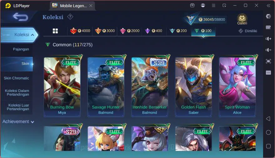 Mobile Legends: Bang Bang Accounts GLOBAL|Hero 122|Skin 168|Kof Karina,Lucky Hanabi+L image 11