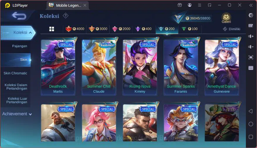 Mobile Legends: Bang Bang Accounts GLOBAL|Hero 122|Skin 168|Kof Karina,Lucky Hanabi+L image 12