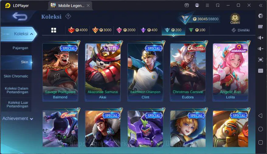 Mobile Legends: Bang Bang Accounts GLOBAL|Hero 122|Skin 168|Kof Karina,Lucky Hanabi+L image 14