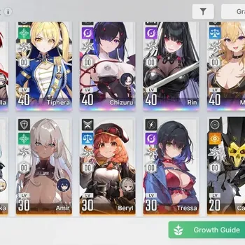 Chaos Zero Nightmare Accounts GLOBAL|Lv 33|5