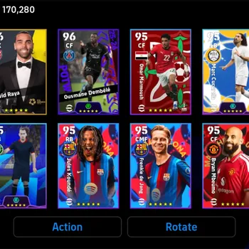 eFootball Accounts Legends & Iconic Players Mobile|PW 3172|Epic Raya,Aubameyang,Shevchenko,Hazard,Edmilson,Gattuso|Bigtime