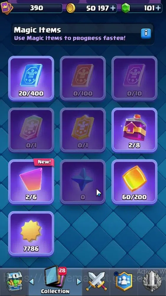 Clash Royale Accounts Lvl 390|KTL 9|Trophy 3334|Card 51|Limited Skin|1 H image 10