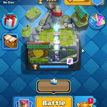 Clash Royale High-End Lvl 390|KTL 9|Trophy 3334|Card 51|Limited Skin|1 H image 1