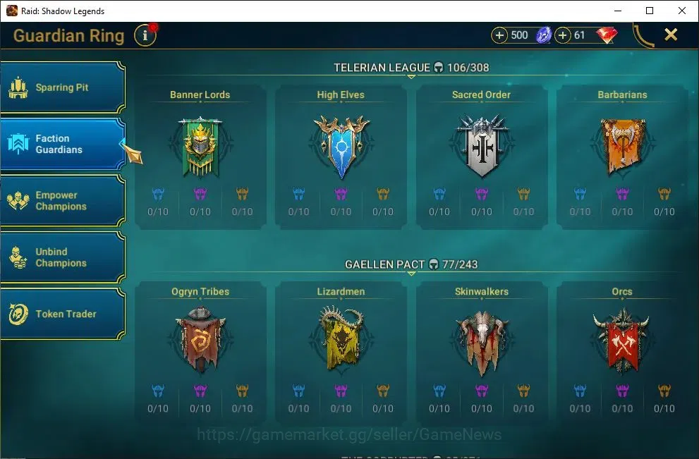 Raid: Shadow Legends Accounts Lv36 1,1M Power|1 Mythic(Galathir)|24 Legend(Ninja image 11