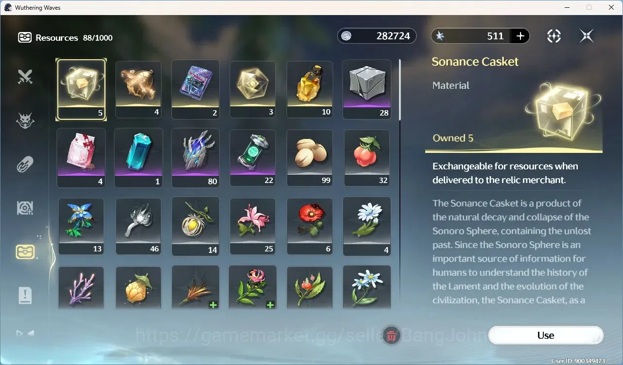Wuthering Waves Accounts Others SEA|UL 80|Rank 8| 12 Char Limited 8
