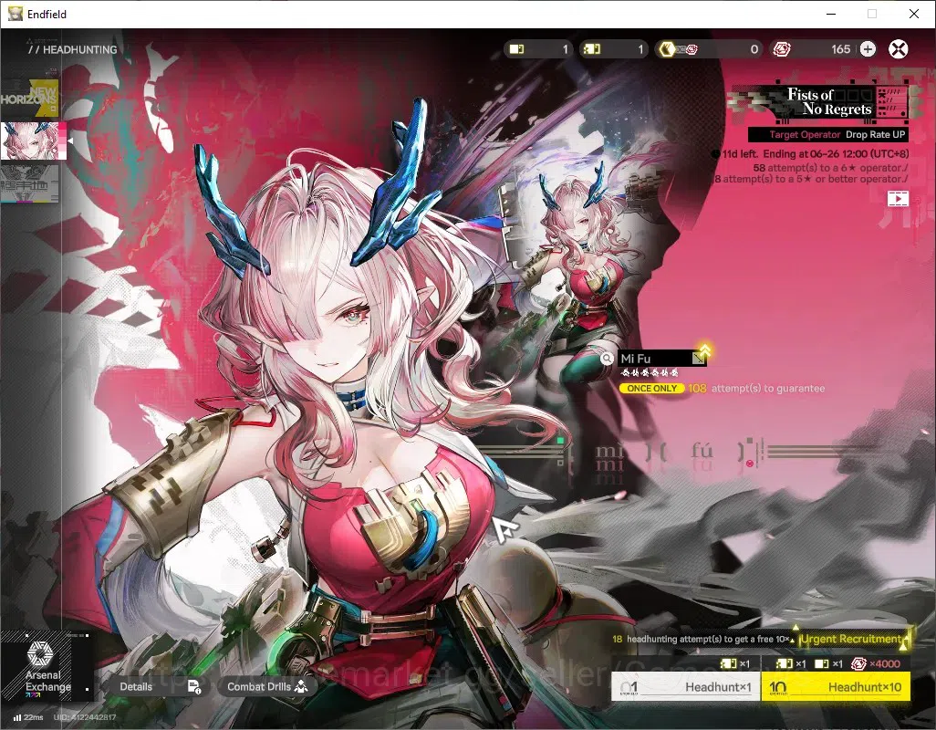 Arknights: Endfield Accounts ASIA Starter Account|Lv 2|3 SSR (1 Limit) + 1 SSR  image 10
