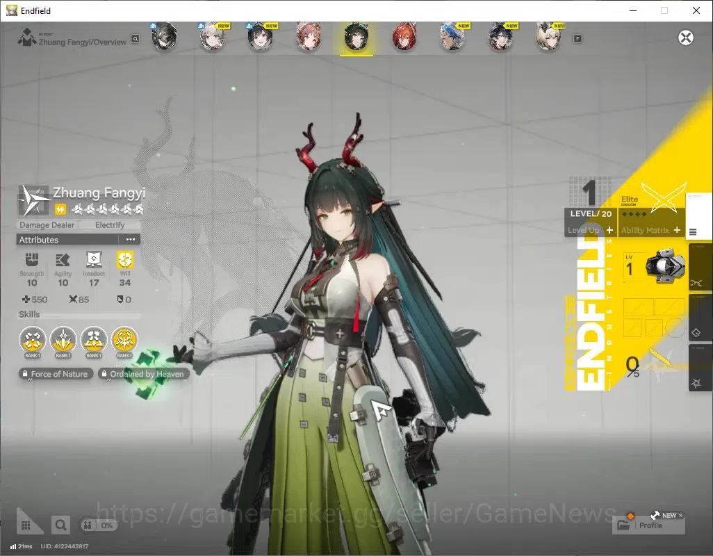 Arknights: Endfield Accounts ASIA Starter Account|Lv 2|3 SSR (1 Limit) + 1 SSR  image 3