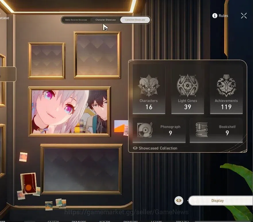 Honkai Star Rail Accounts Asia|TL 31|3 Limited|(Phainon,Cyrene,Robin)|Male M image 3