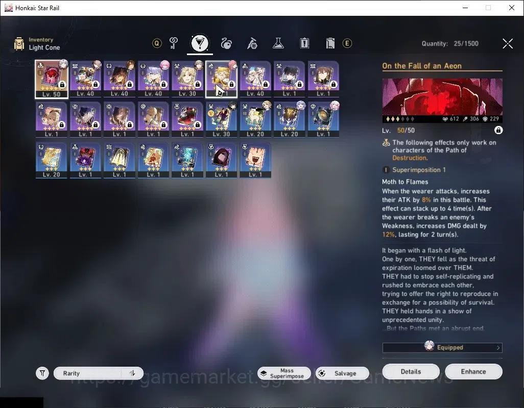 Honkai Star Rail Accounts Asia|TL 31|3 Limited|(Phainon,Cyrene,Robin)|Male M image 6