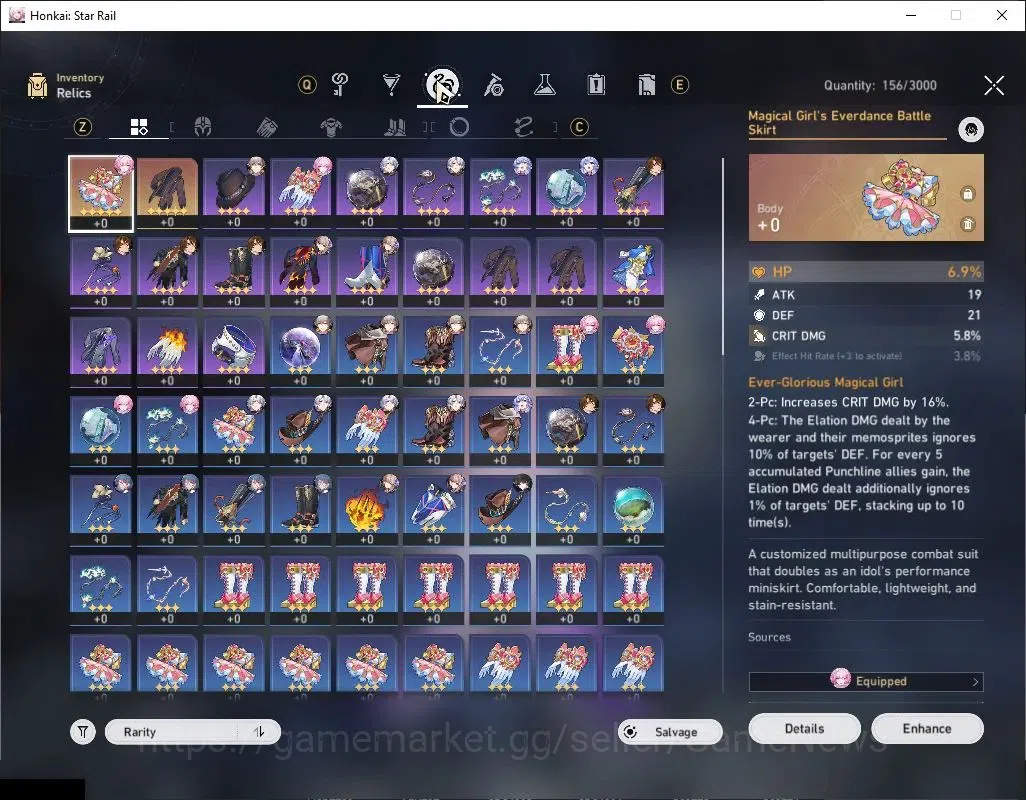 Honkai Star Rail Accounts Asia|TL 31|3 Limited|(Phainon,Cyrene,Robin)|Male M image 7