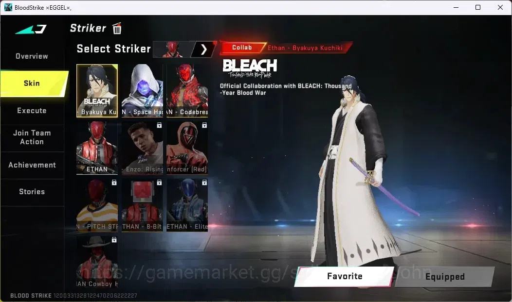 Blood Strike Accounts ASIA | 1 EVA: MCX | 2 BLEACH Strikers| 1 BLEACH Ve image 18