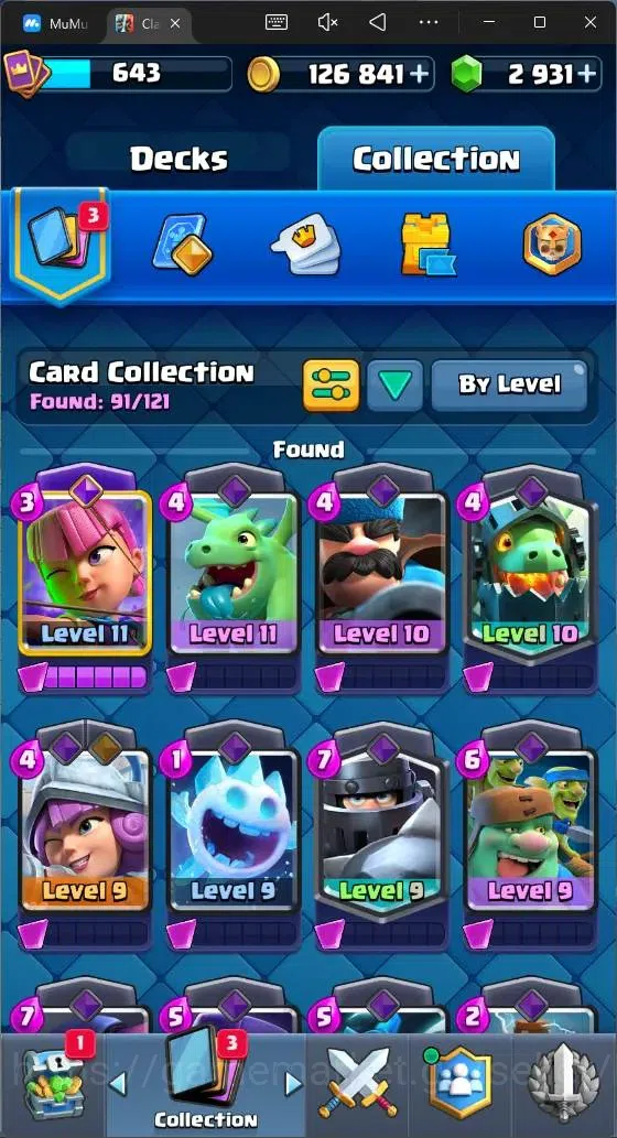 Clash Royale Accounts CL 643|KTL 11|Trophy 4723|Card 91|2 Hero|2 EVO|Are image 13