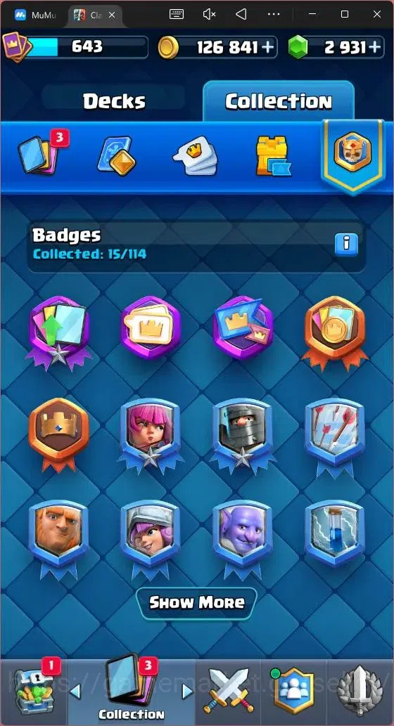 Clash Royale Accounts CL 643|KTL 11|Trophy 4723|Card 91|2 Hero|2 EVO|Are image 5
