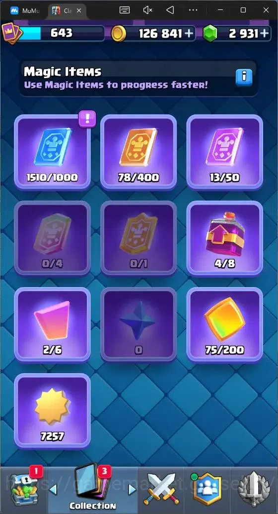 Clash Royale Accounts CL 643|KTL 11|Trophy 4723|Card 91|2 Hero|2 EVO|Are image 8