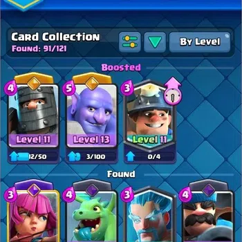 Clash Royale Accounts Midgame CL 643|KTL 11|Trophy 4723|Card 91|2 Hero|2 EVO|Arena 10 (Serenity Peak)|2931 Gems|11