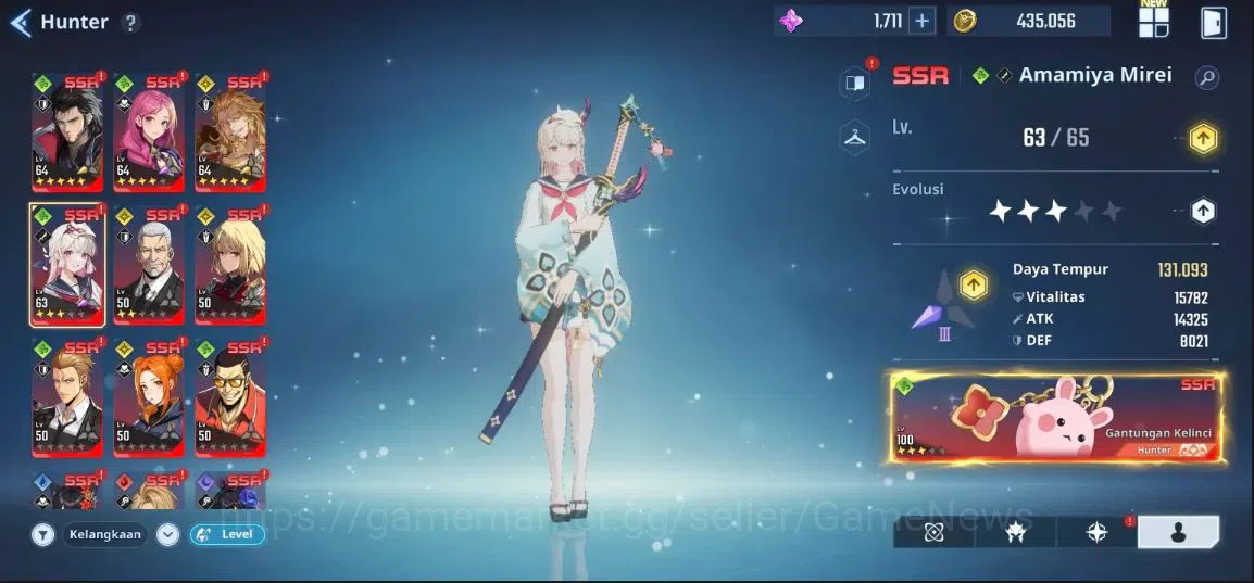 Solo Leveling: ARISE Accounts Power 579K | 11SSR (Goto A5+Sign, Han Semi A4+Sign image 3
