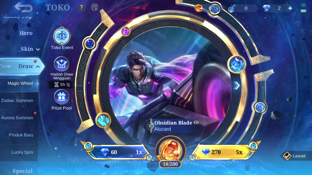Mobile Legends: Bang Bang Accounts Others Hero 92 | skin 188 | cc natalia | epic luo yi | epic pharsa | lunar fest change 20