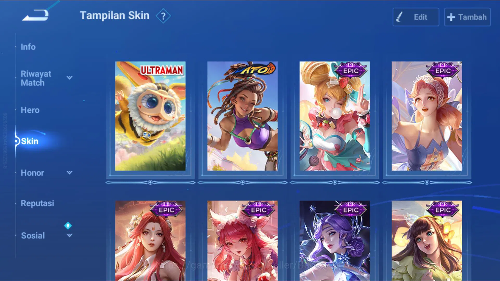 Honor of Kings Accounts [GLOBAL] 53 Heroes & 50 Skins | Legend Lady Sun, K image 5