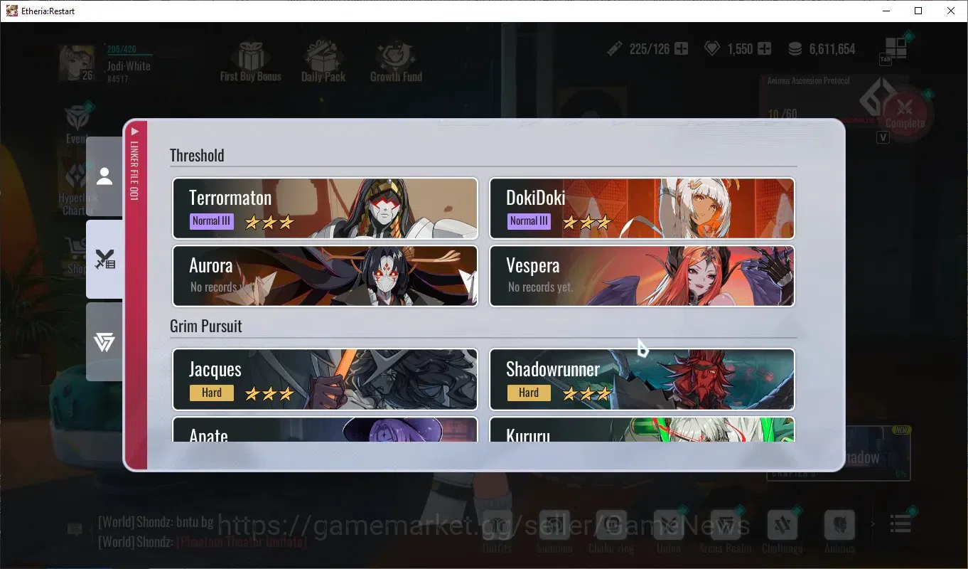 Etheria: Restart Accounts Global-S25|Lv26|1,5K Crystal|12 SSR[Lian,Yeli,Plum image 14