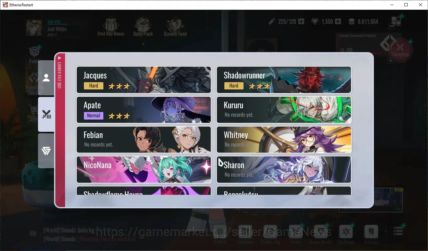 Etheria: Restart Accounts Global-S25|Lv26|1,5K Crystal|12 SSR[Lian,Yeli,Plum image 15