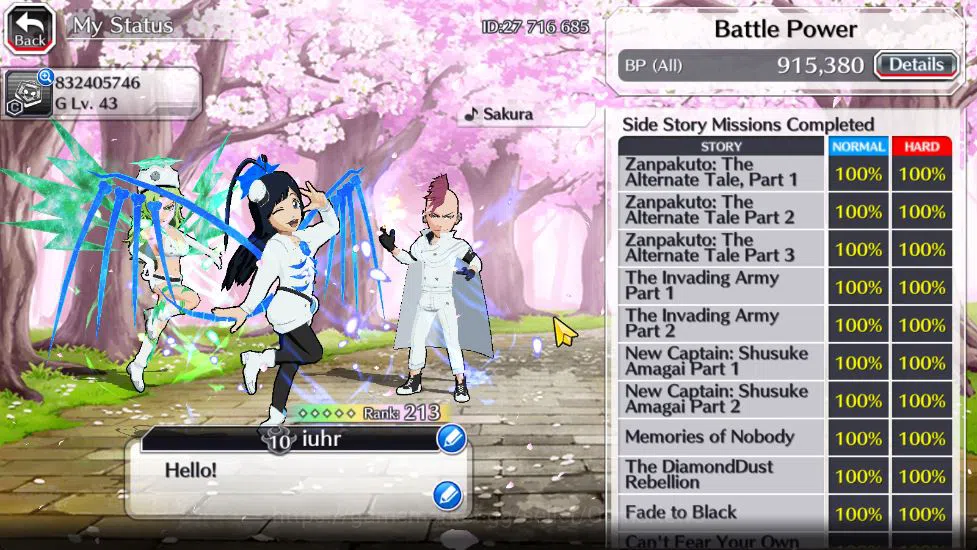 Bleach: Brave Souls Accounts [Global] 52K Orbs|Gisele,Candice TYBW26,Ganju,Uryu image 19
