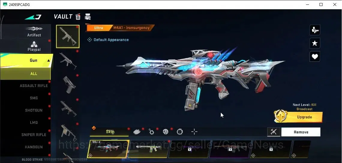 Blood Strike Accounts ASIA|Collab 7DS [AK47,Kar98k,QBZ95]+4 ULTRA [Zero, image 6