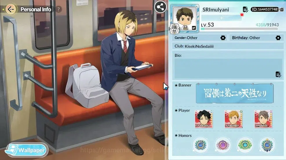HAIKYU!! FLY HIGH Accounts SEA Lvl 53|4 SP [Kotaro,Keiji,Takanobu Aone,Wakato image 2
