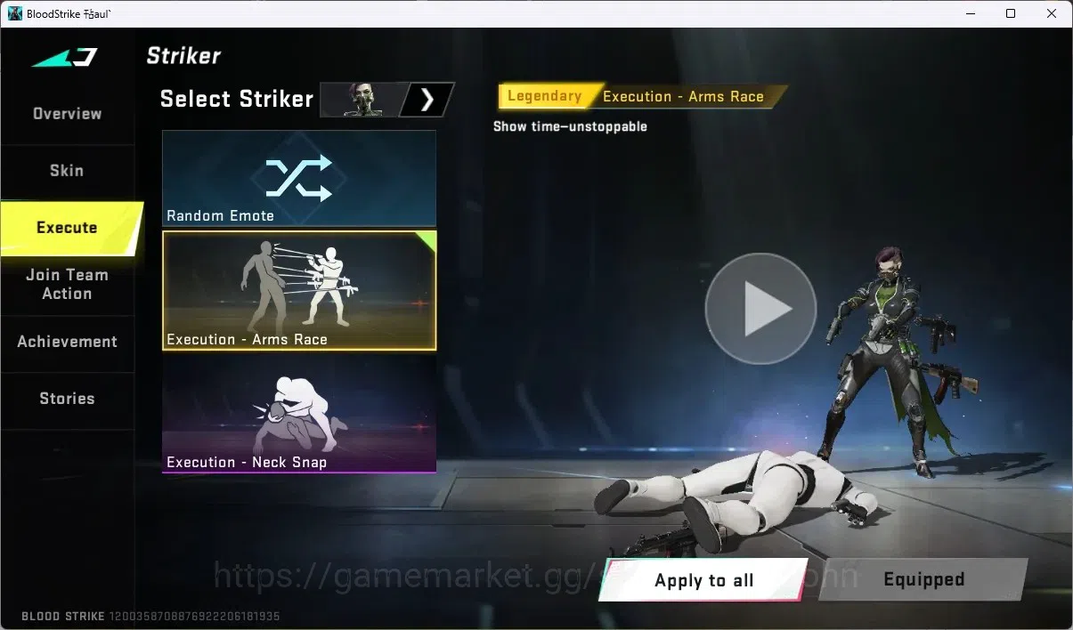 Blood Strike Accounts ASIA | 1 ULTRA MELEE: Talon Knife - Sanctum | 1 UL image 6