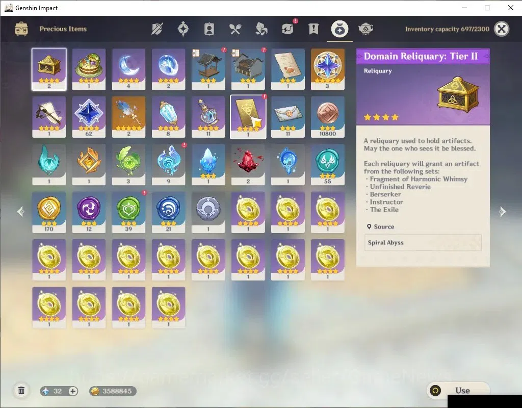 Genshin Impact Accounts ASIA|AR 58|10 Limited+5(*5Wep)|Xiao+Sign,Neuvilett image 10