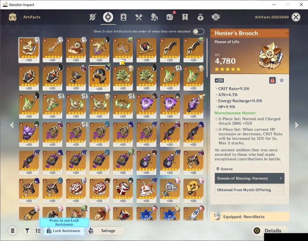 Genshin Impact Accounts ASIA|AR 58|10 Limited+5(*5Wep)|Xiao+Sign,Neuvilett image 6