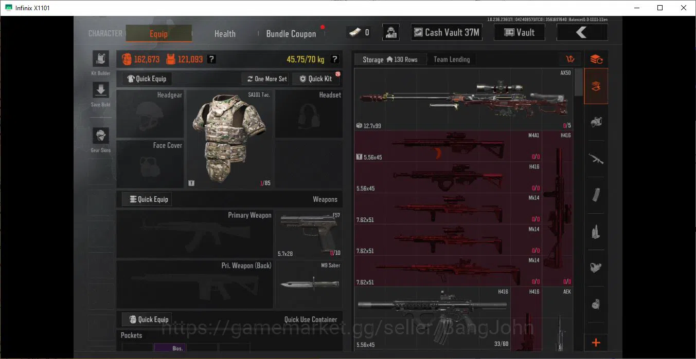 Arena Breakout Accounts MOBILE|LVL30 SV 54,2M|CV 37,7M|MORE SKIN,KOI-LR-AR image 10
