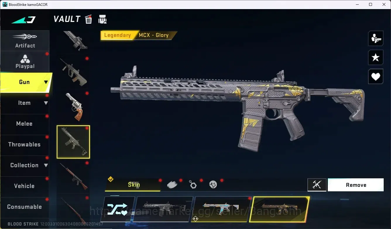 Blood Strike Accounts ASIA|1 Ultra Scar-Molten Core|12 Legendary Gun|Str image 10