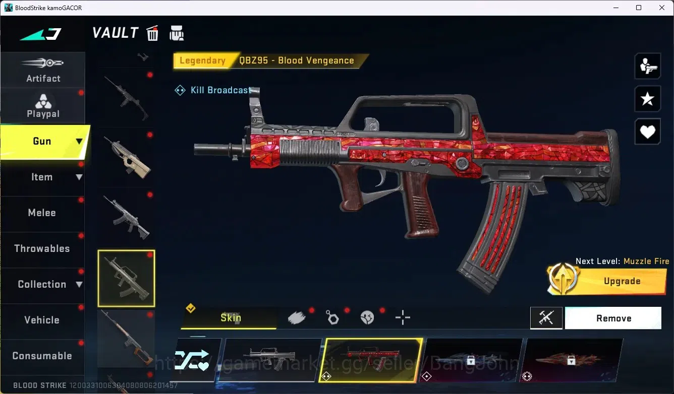Blood Strike Accounts ASIA|1 Ultra Scar-Molten Core|12 Legendary Gun|Str image 13