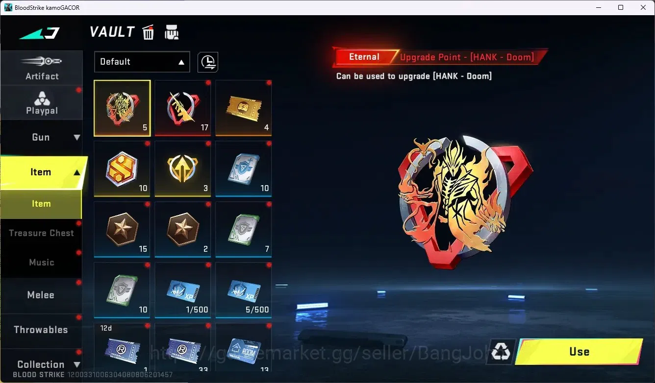 Blood Strike Accounts ASIA|1 Ultra Scar-Molten Core|12 Legendary Gun|Str image 15
