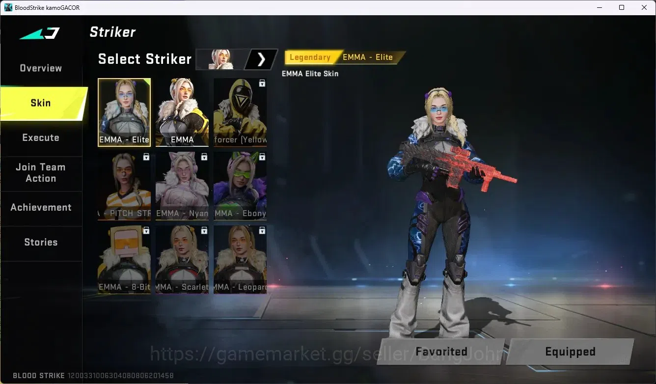 Blood Strike Accounts ASIA|1 Ultra Scar-Molten Core|12 Legendary Gun|Str image 16