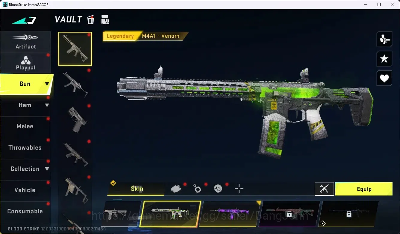 Blood Strike Accounts ASIA|1 Ultra Scar-Molten Core|12 Legendary Gun|Str image 2