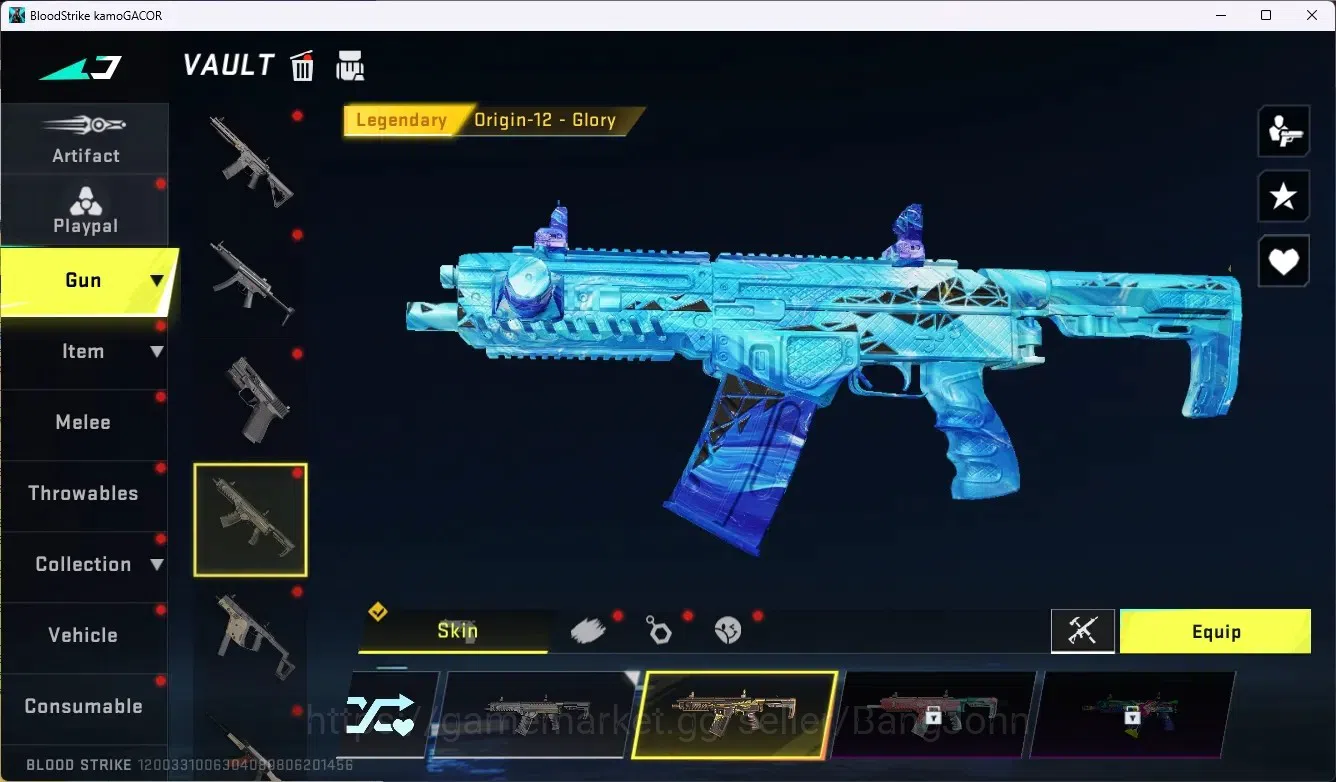 Blood Strike Accounts ASIA|1 Ultra Scar-Molten Core|12 Legendary Gun|Str image 3