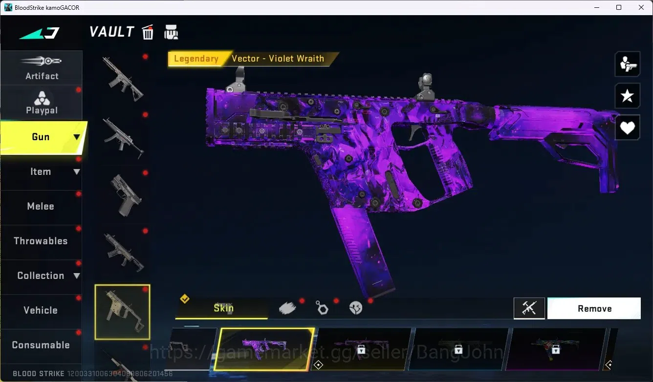 Blood Strike Accounts ASIA|1 Ultra Scar-Molten Core|12 Legendary Gun|Str image 4