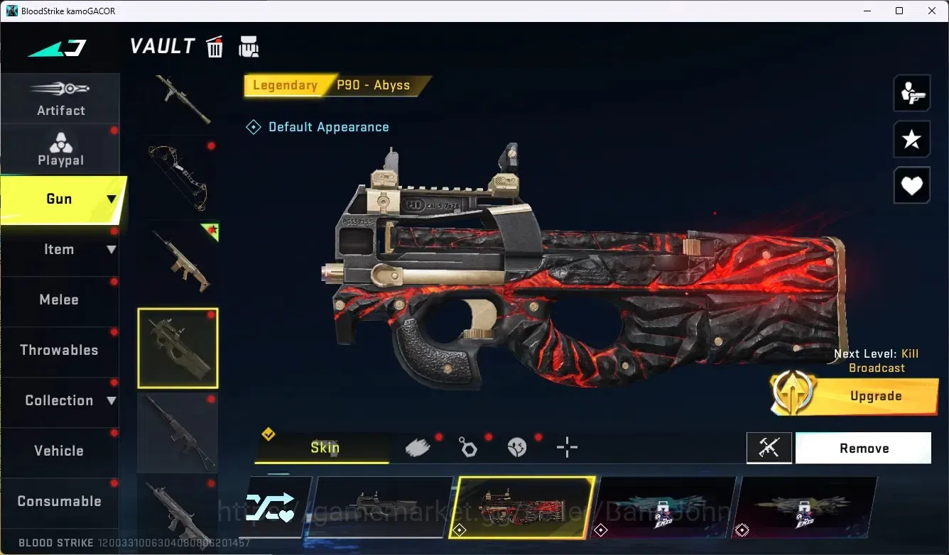 Blood Strike Accounts ASIA|1 Ultra Scar-Molten Core|12 Legendary Gun|Str image 9