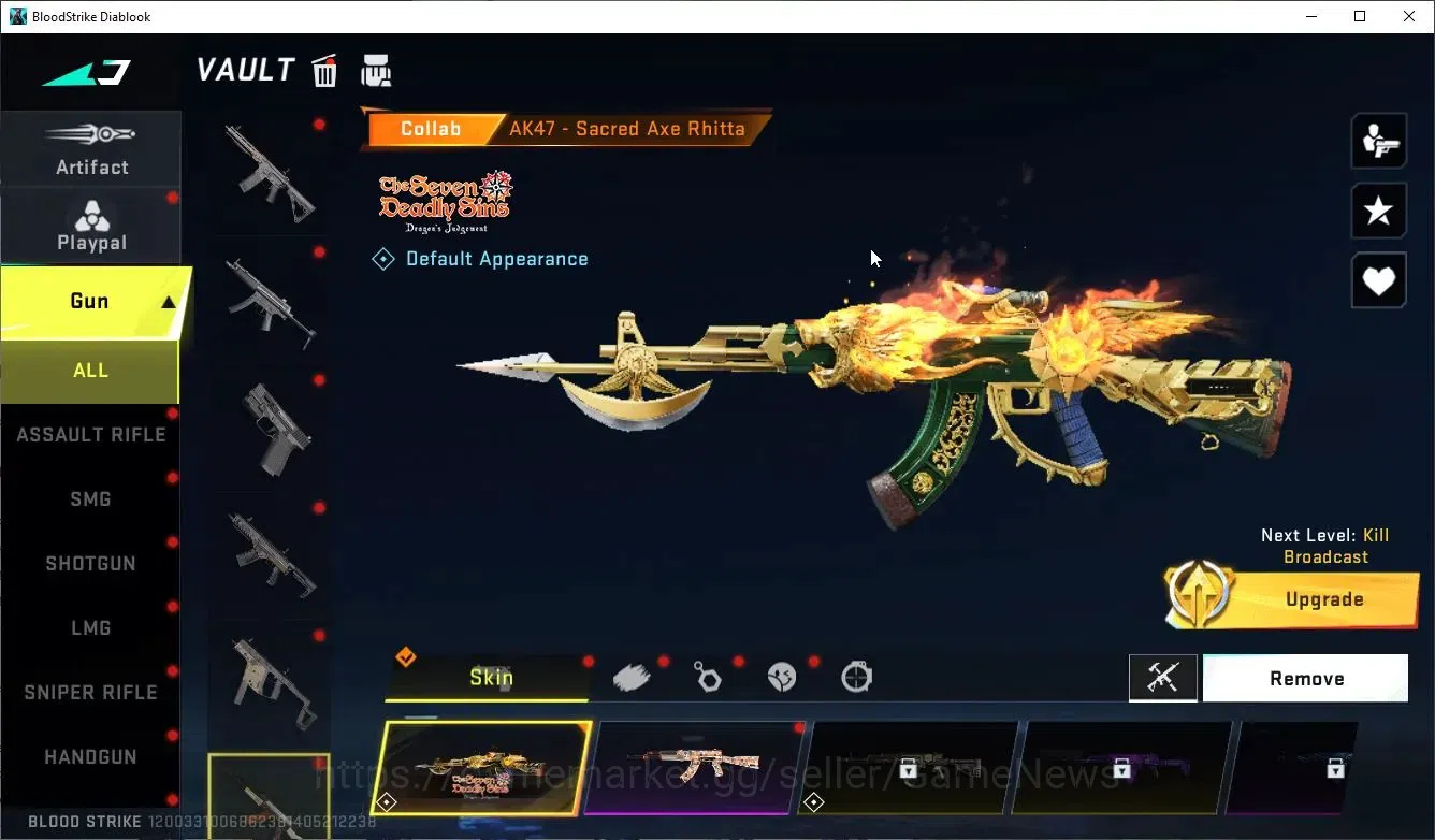 Blood Strike Accounts ASIA|ETERNAL[Desert Eagle-Scorpius]|Collab JACK-Ta image 10