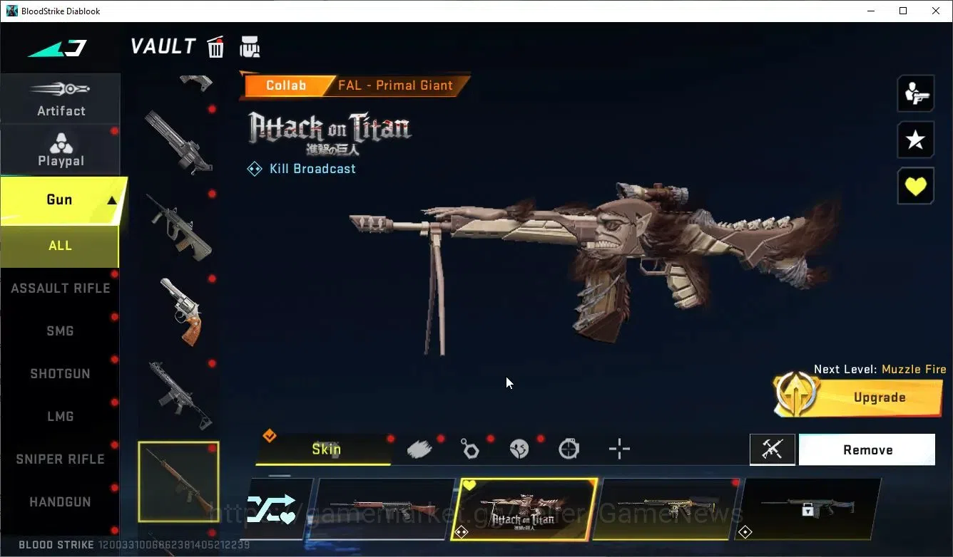 Blood Strike Accounts ASIA|ETERNAL[Desert Eagle-Scorpius]|Collab JACK-Ta image 17
