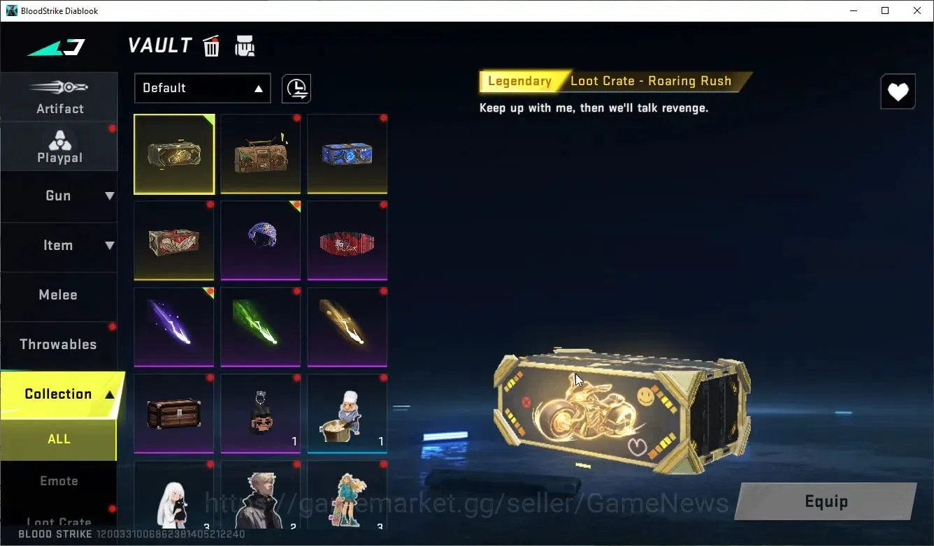 Blood Strike Accounts ASIA|ETERNAL[Desert Eagle-Scorpius]|Collab JACK-Ta image 19