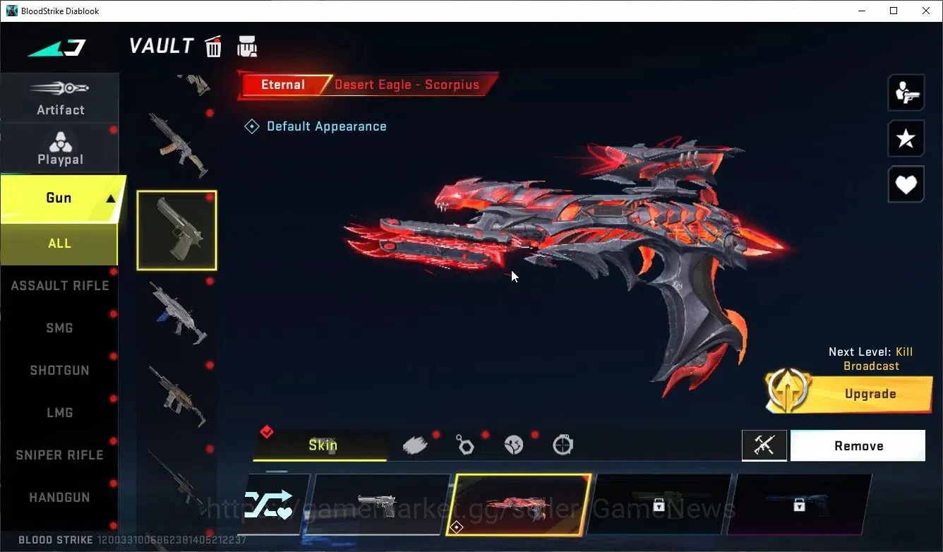 Blood Strike Accounts ASIA|ETERNAL[Desert Eagle-Scorpius]|Collab JACK-Ta image 7