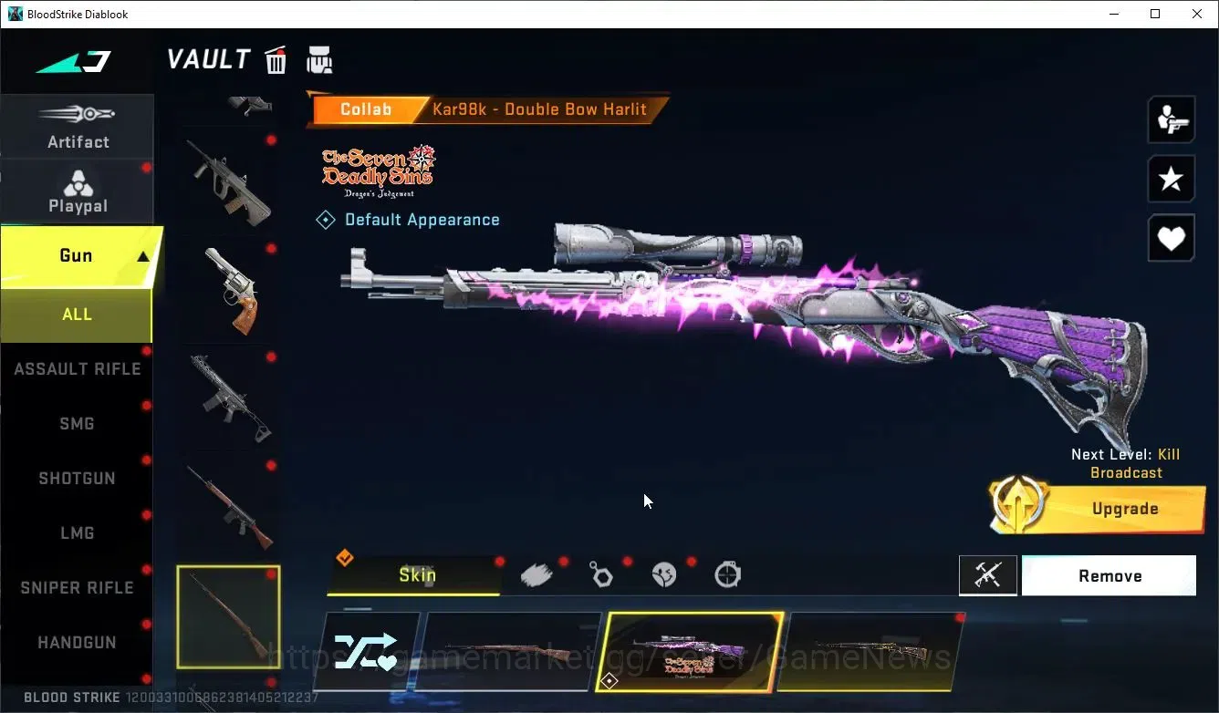 Blood Strike Accounts ASIA|ETERNAL[Desert Eagle-Scorpius]|Collab JACK-Ta image 8